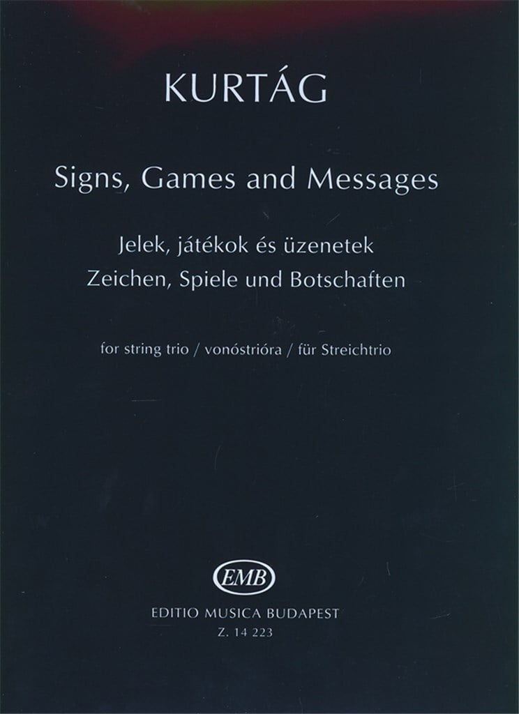 Zeichen, Spiele und Botschaften für Streichtrio
